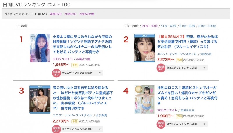 小湊よつ葉(小凑四叶)作品STARS-814发布!争夺销售王!近距离对决河北彩花!