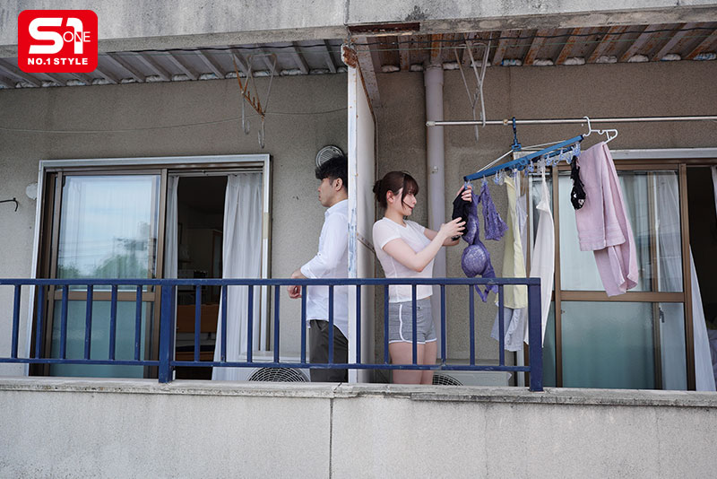 鷲尾めい(鹫尾芽衣)作品SNOS-016发布!一直捡到巨乳邻居的内裤!去按门铃居然被「用L罩杯迎接」