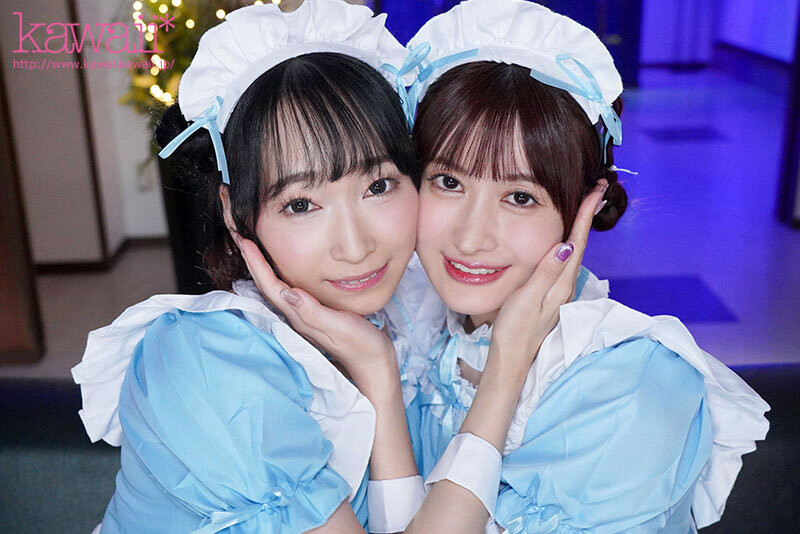 蓮実クレア(莲实克蕾儿)、藤森里穂(藤森里穗)共演作品CAWD-910发布！都要做你的炮友！于是她们最强Body共演！