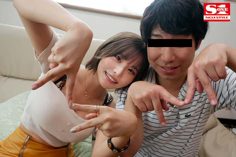 本郷愛(本乡爱)作品SONE-039发布！巨乳细腰美少女突袭素人家！压榨M男一天最少射6发！