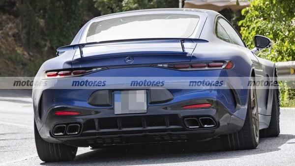 梅赛德斯AMG GT 63 Pro改款谍照曝光 612马力配48V轻混